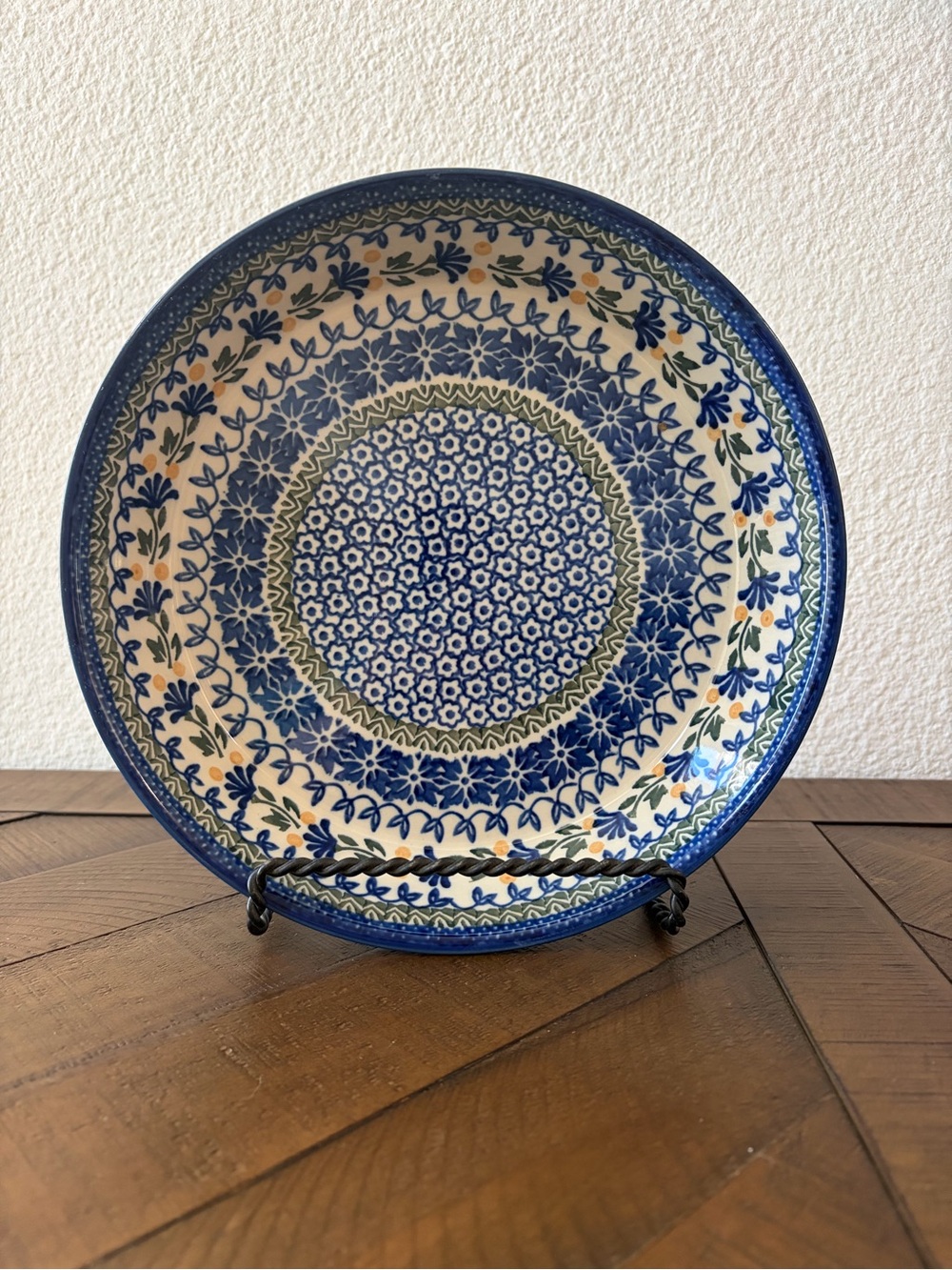 Polish Pottery Boleslawiec Poland Bowl Pie Baker